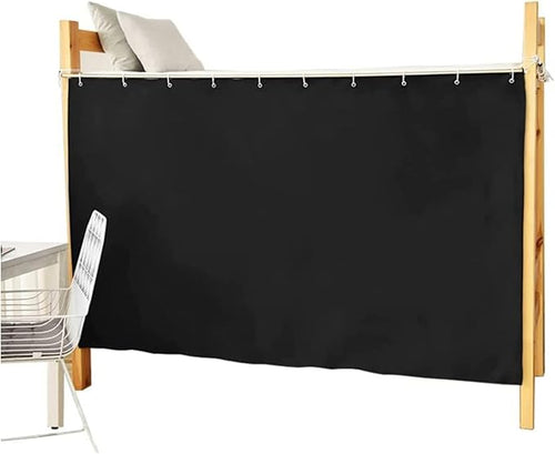 Dorm Home Solid Thicken Bunk Blackout Bed Curtains Cloth Bed Canopy Students Single Sleeper,1panel