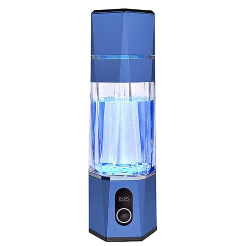 Hydrogen Alkalin Hydrogen Water Generator,Portable Rechargeable aquahealth Hydrogen Water Bottle with SPE/PEM Technology, Suitable for Home, Office, Travel, and Fitness Hydration.(Blue)