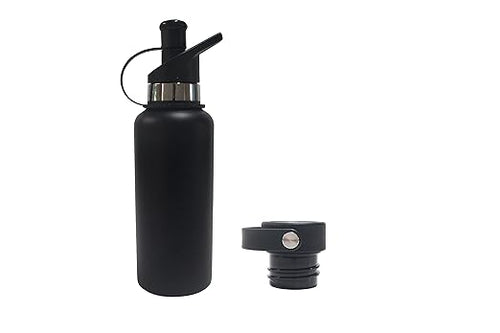 Classic 20oz Vacuum Insulated Stainless Steel Water Bottle with Filter Camping Hiking Backpacking Outdoor Emergency