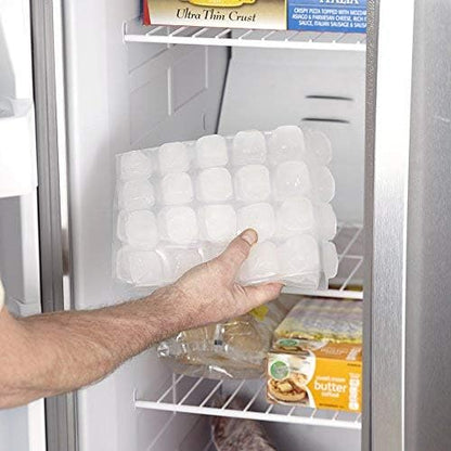 FlexiFreeze Party Mat Chiller - Food Cooling Buffet Cooler for Cold Serving Blue (19" x 15")