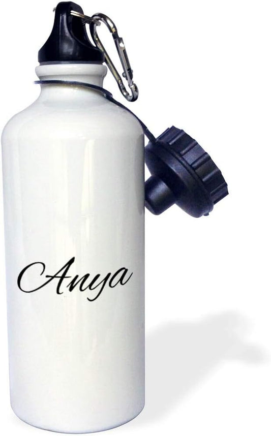 3dRose Anya. Word for Mom in Hungarian. Mother in Different Languages Hungary-Sports Water Bottle, 21oz , 21 oz, Multicolor
