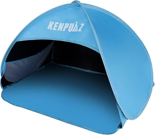 Head Pop-Up Canopy - Instant Shade Solution for Bed Canopies & Drapes (Blue)