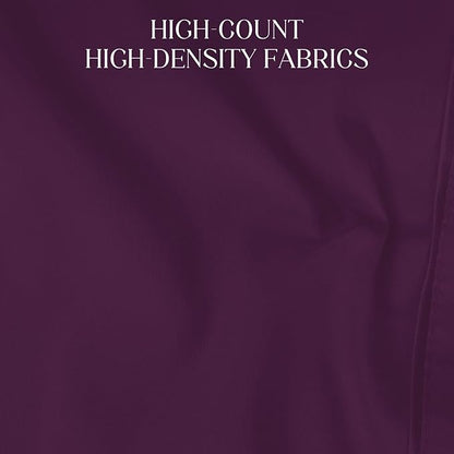 Soft Body Pillow Covers 60 x 21 Inch, WINKAURA Premium Long Pillow Case for Bed Fits 54x20 Pillow, Envelope Closure Stylish Wrinkle and Stain Resistant,Darkpurple