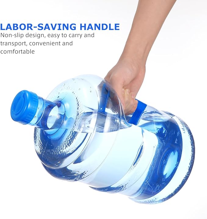 Tofficu Water Jug Portable Water Container with Cover and Handle, Camping Water Container Water Storage Containers for Outdoor Hiking