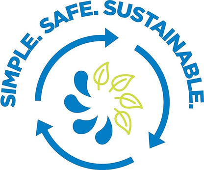 Nalgene Sustain Tritan BPA-Free Water Bottle Made with Material Derived from 50% Plastic Waste, 32 OZ, Wide Mouth, Cherry Blossom