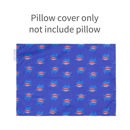 ALVABABY Toddler Pillowcases Fits 13 x 18 or 12x 16 Kids Pillow Cover Cotton Baby 2pcs Envelope Kids Pillowcases for Boys Girls Sleeping and Travel 2TPW27
