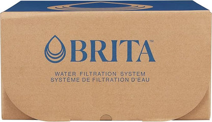 Brita Large Water Filter Pitcher, BPA-Free Water Pitcher, Replaces 1,800 Plastic Water Bottles a Year, Lasts Two Months or 40 Gallons, Includes 1 Filter, 10-Cup Capacity, Bright White