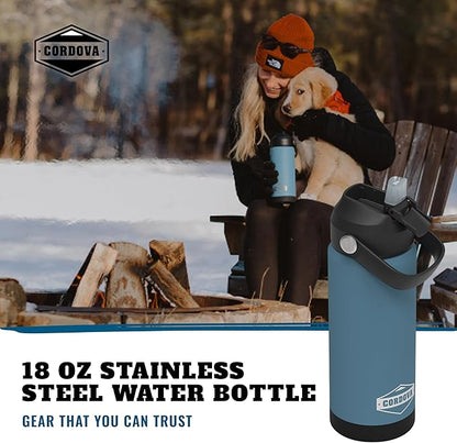 Cordova Outdoors Trailhead Class Water Bottle, Yonder, 18 oz