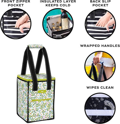 SCOUT Pleasure Chest - Soft, Lightweight, Insulated Cooler, Fits 5 Wine Bottles, Cooler for Beach, Pool, Boat, and Picnics